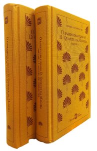 O Engenhoso Fidalgo D. Quixote da Mancha, Volumes 1 e 2, Miguel de Cervantes, Literatura e Ficção, Editora Abril, Capa Dura, 2010, Português, Clássicos Abril Coleções.