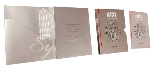 Dvd Kiss, Symphony, The Dvd, Duplo, 2003