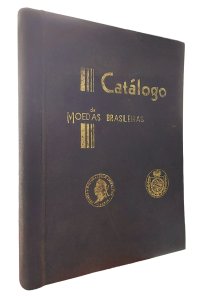 Catálogo de Moedas Brasileiras de 1643 a 1970, Álvaro dos Santos Leitão, 1970, Capa Dura