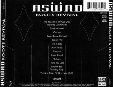 Cd Aswad, Roots Revival, Universal Music, 1999