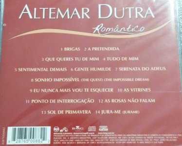 Cd Altemar Dutra, Romântico, BMG, 2003