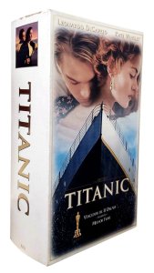 VHS Titanic, Versão Legendada, Duplo, Raridade em Perfeito Estado, Frete Grátis