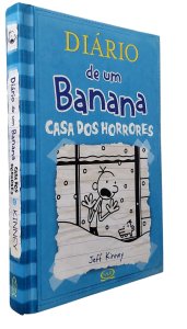 Diário de um Banana. Casa dos Horrores, Jeff Kinney, Editora V R, Capa Dura