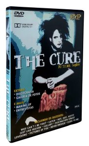 Dvd The Cure, Picture Show. Extras, Discografia, Galeria de Fotos, Making Of, Entrevistas
