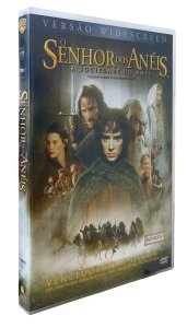 Dvd O Senhor do Anéis. A Sociedade do Anel, Versão Widescreen. Dvd Duplo, Dublado e Legendado