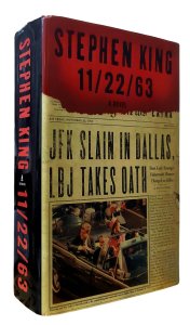 11/22/63, A Novel, Stephen King, Scribner. Livro em Inglês, Seminovo, Capa Dura com Sobrecapa