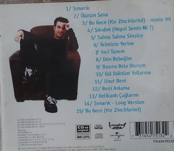 Cd Tarkan, Incluindo o Sucesso das Arabias, Simarik, Melô do Beijinho