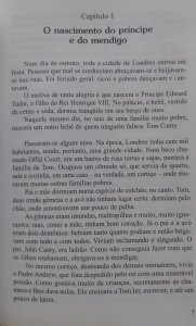 O Príncipe e o Mendigo, Mark Twain, Adaptação de Cláudia Lopes
