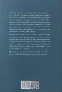 O Professor Iniciante no Ensino Superior, Aprender, Atuar e Inovar, Cecília Gaeta, Marcos T. Masetto, Editora Senac