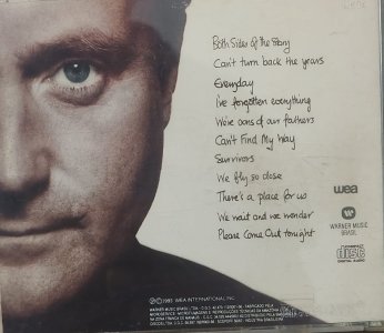 Cd Phil Collins, Both Sides, Lançado em 1993